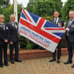 Armed Forces Day flag raised at Craigavon Civic and Conference Centre