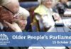 Older People’s Parliament is taking place in Stormont on Thursday 15 October, 2026.