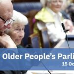 Older People’s Parliament is taking place in Stormont on Thursday 15 October, 2026.