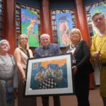 Local Artist Brian Vallely Brings Ulster Legends to Life at Navan Centre