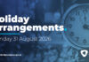 Bank holiday arrangements Bank holiday arrangements for council services and facilities Monday 31 August 2026