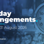 Bank holiday arrangements for council services and facilities Monday 31 August 2026