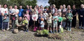 Nature and nurture at Family Gardening Workshop The Family Gardening Workshop held in the Natural World Products No-Dig Garden at the Bushcraft Centre, Kinnego, Oxford Island.