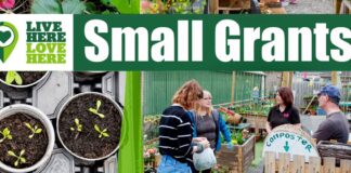 Live Here Love Here Small Grants Scheme.