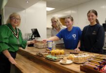 Collection boxes on display for the Lord Mayor’s chosen charities