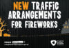 New traffic measures for Halloween Fireworks in Craigavon The new traffic management plan which is being introduced for this year’s Halloween Fireworks