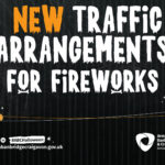 The new traffic management plan which is being introduced for this year’s Halloween Fireworks