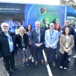 Deputy Lord Mayor, Alderman Lavelle McIlrath pictured with organisers of the Health and Wellbeing event held in Tandragee for Positive Ageing Month.