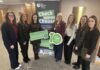 Lord Mayor of ABC Borough, Cllr Mary O’Dowd is pictured with Paula O’Neill, Environmental Health Manager at ABC Council and members of the Food Safety team at ABC Council.