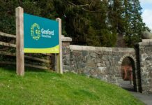 Work to install new parking barrier at Gosford Gosford Forest Park